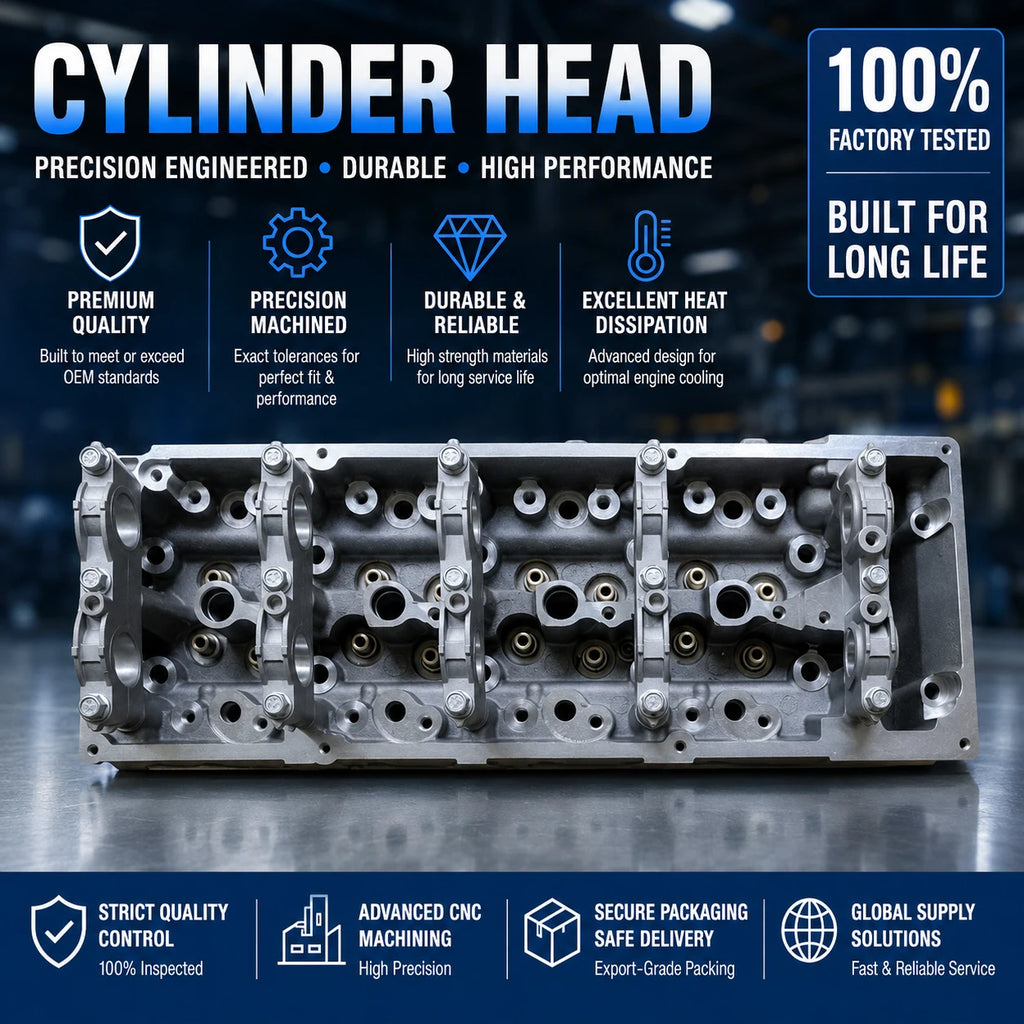 Mitsubishi Pajero 4M41 3.2L Di-D SOHC 16V Diesel Cylinder Head 2016.10- (OEM ME204200)