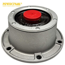 Load image into Gallery viewer, PERFECTRAIL 343-4009 Factory Trailer Parts 6 Hole Bolt-On Aluminum Wheel Hub Center Cap for Trailer Axles