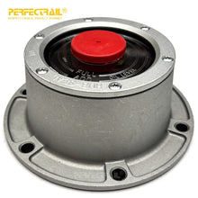 Load image into Gallery viewer, PERFECTRAIL 343-4009 Factory Trailer Parts 6 Hole Bolt-On Aluminum Wheel Hub Center Cap for Trailer Axles