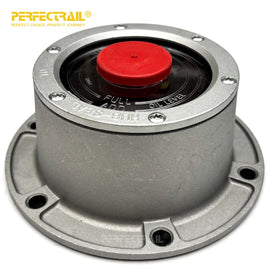 PERFECTRAIL 343-4009 Factory Trailer Parts 6 Hole Bolt-On Aluminum Wheel Hub Center Cap for Trailer Axles