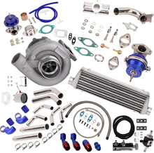 Load image into Gallery viewer, Universal T3 / T4 / T04E Turbocharger Complete Kit