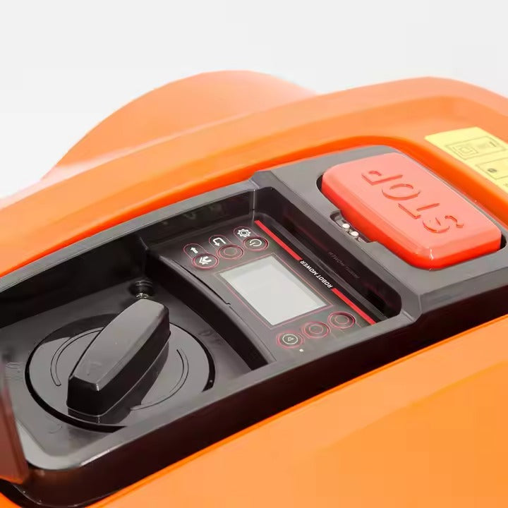 Smart Robot Lawn Mower Suitable for Lawn up to 500m with LCD Display