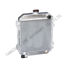 Load image into Gallery viewer, Aluminum Radiator for Nissan Datsun 1200 1.2L B110 A12 A12T MT 1970-1976 Elbow Pipe