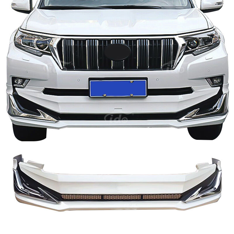 Auto Car Body Kit Pearl White Front Bumper for Toyota Land Cruiser Prado FJ150