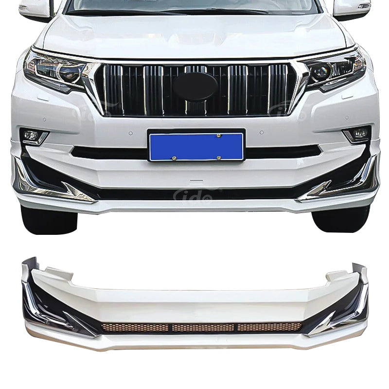 Auto Car Body Kit Pearl White Front Bumper for Toyota Land Cruiser Prado FJ150