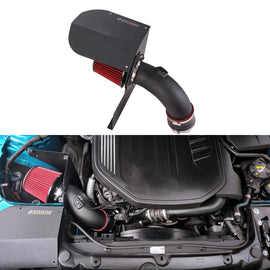 BMW N20 / N26 / N55 / B48 / B58 / S55 / S58 Black Aluminium Cold Air Intake System - Multiple Applications