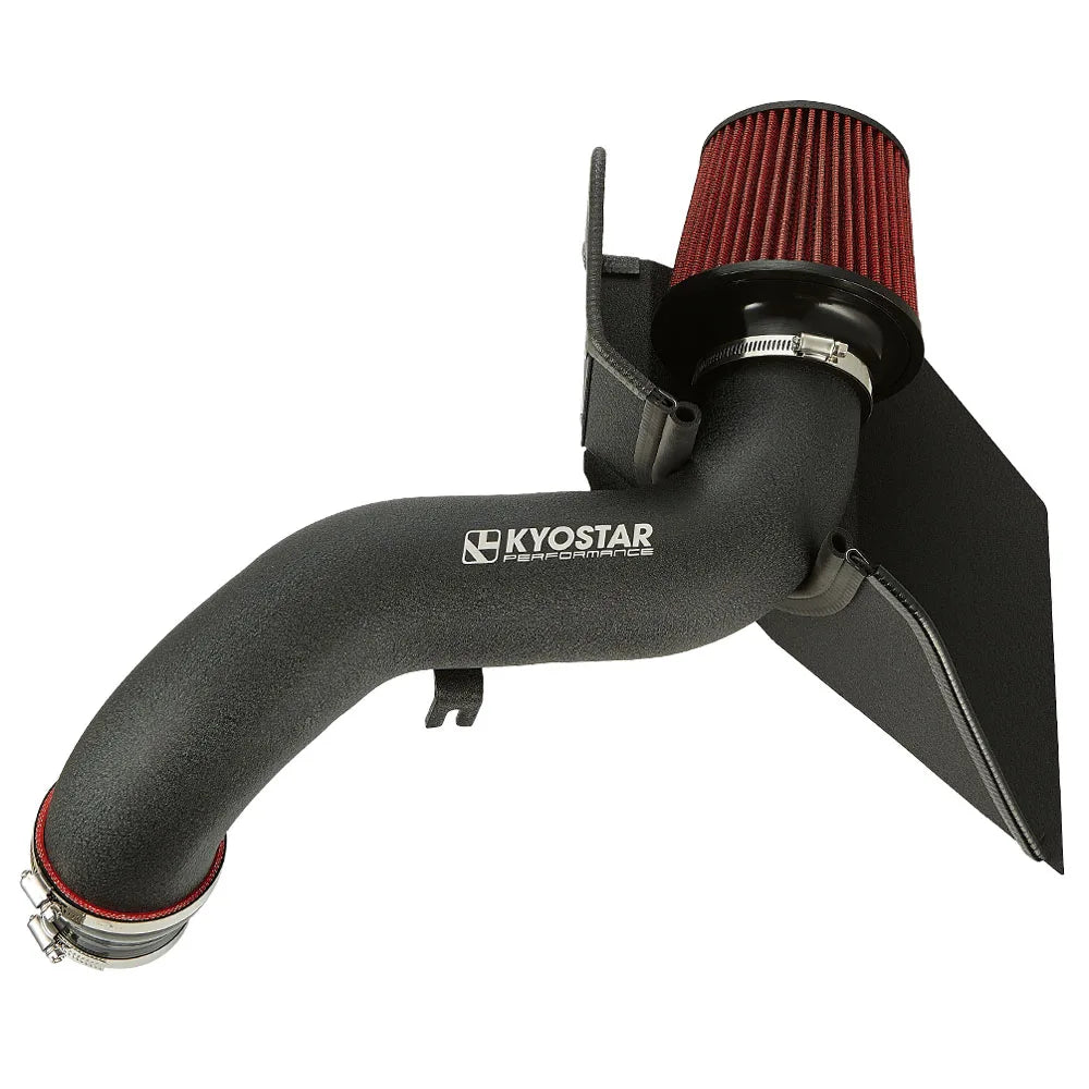 VW Golf GTI / Golf R Mk7 / Mk7.5, Jetta GLI & Audi A3 / S3 / TT 3.5 inch Aluminium Cold Air Intake - Black / Red