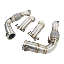 Load image into Gallery viewer, BMW X5 M F95 / X6 M F96 LCI 2024+ S68 4.4TT 304 Stainless Steel Race Downpipe