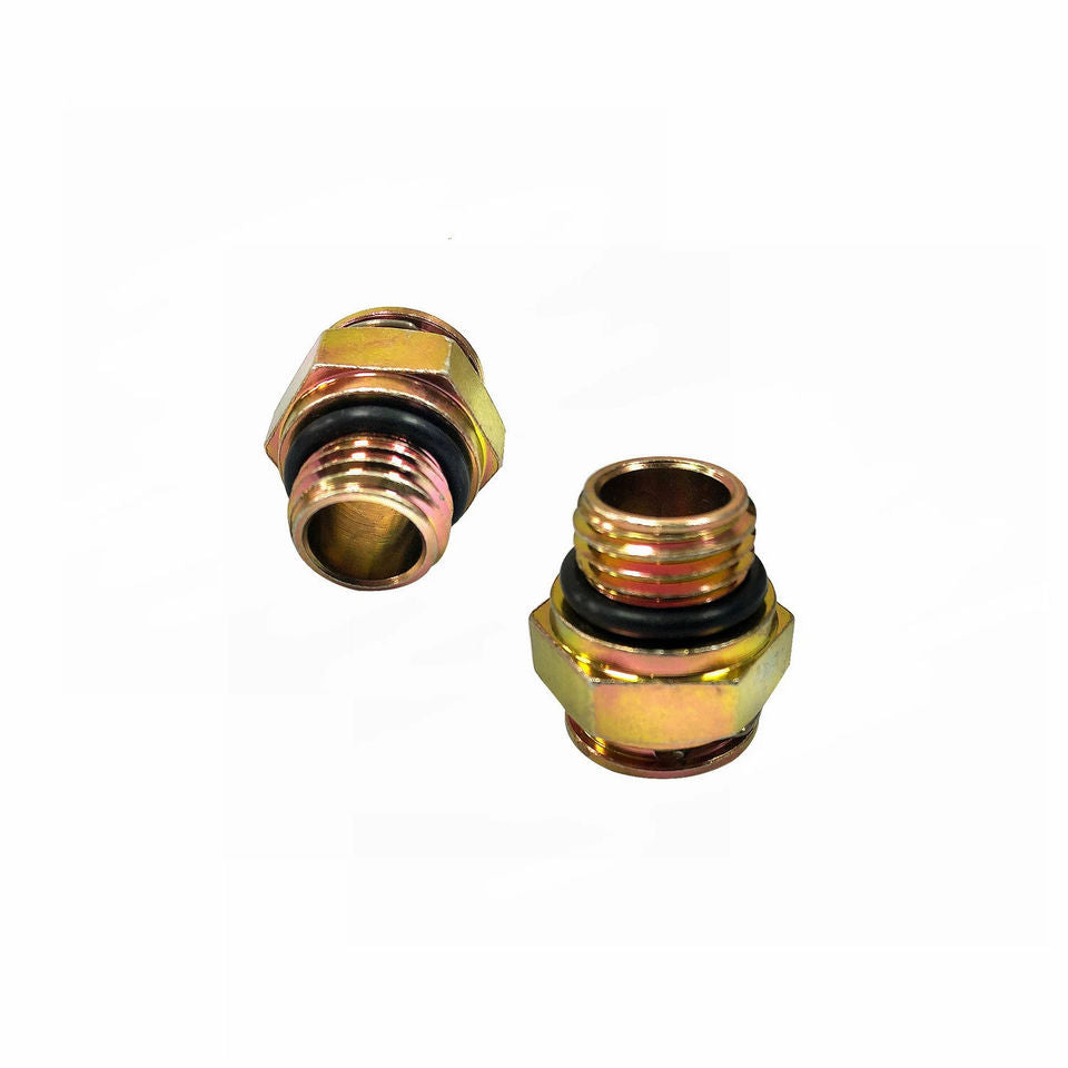 2PCS Steel Transmission Oil Cooler Line Connector M14*1.5 Male