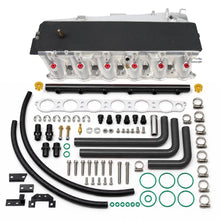 Load image into Gallery viewer, BMW Gen 2 B58TU 3.0T 2021+ Black Billet Aluminium Charge Air Cooler Manifold Intercooler