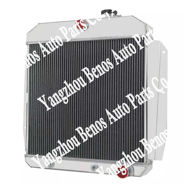 3 Row Radiator with Shroud Fan for Chevy GMC C/K 100 150 3100 1955-1959