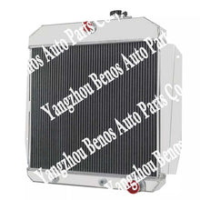 Load image into Gallery viewer, 3 Row Radiator with Shroud Fan for Chevy GMC C/K 100 150 3100 1955-1959