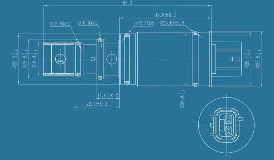 KH-106 Control Valve for Automotive Air Conditioning Compressor