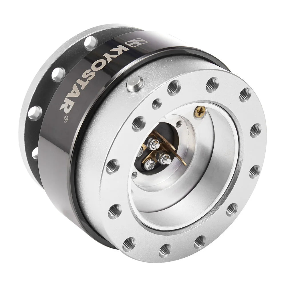 Universal Aluminium Steering Wheel Quick Release Hub, 8 cm