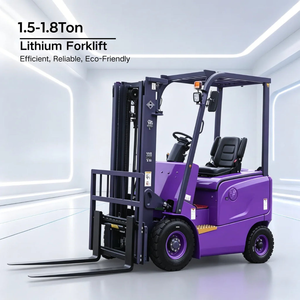 Reliable 1.5-1.8TON Gasoline Forklift, Low Noise & High Output, Suitable for Factory & Commercial Use