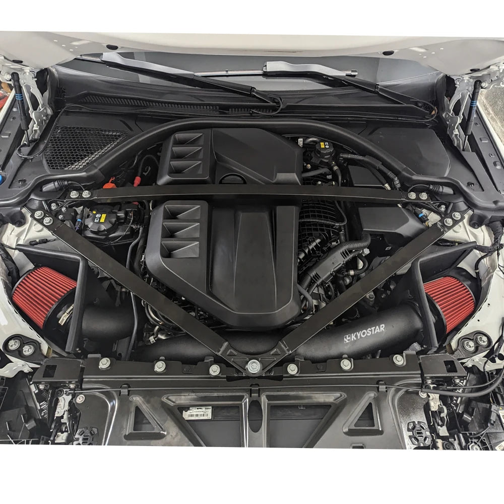 BMW M3 G80 / M4 G82 Competition 2021+ S58 3.0T Black Wrinkle-Finish Aluminium Cold Air Intake