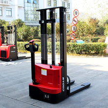 Load image into Gallery viewer, ANXING 1.2 Ton Self Loading Electric Stacker