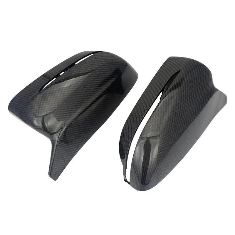 BMW 5 Series G30 G38 2017+ Real Carbon Fibre M Look Replacement Side Mirror Caps, Pair