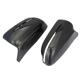 BMW 5 Series G30 G38 2017+ Real Carbon Fibre M Look Replacement Side Mirror Caps, Pair