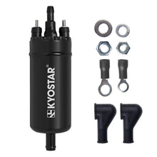 Load image into Gallery viewer, Universal Inline High Pressure Fuel Pump Installation Kit with Bracket, AN6 Adaptors