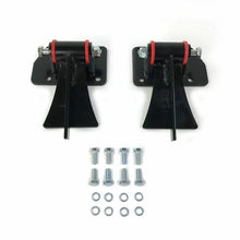 Load image into Gallery viewer, Chevy GMC Sonoma 1983-2005 LS1 5.3 6.0 V8 Swap Weld-In Aluminium Motor Mount Set, Black and Red