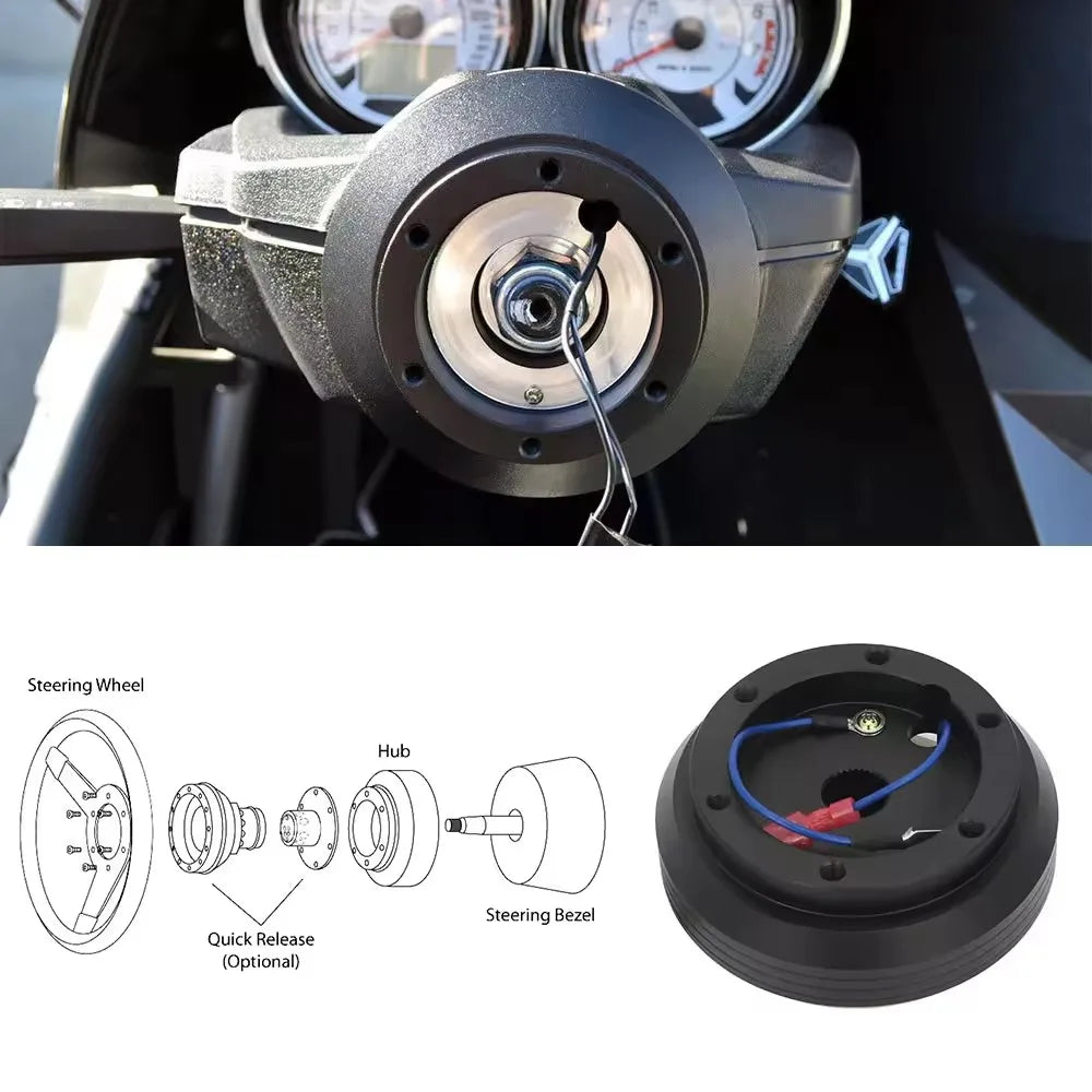 Toyota Camry Corolla Land Cruiser Supra Yaris Celica Sports Style Aluminium Steering Wheel Boss Kit