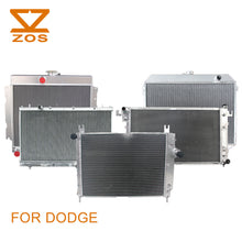 Load image into Gallery viewer, Aluminum Radiator for Dodge Challenger Charger Coronet / Plymouth Barracuda Belvedere Roadrunner Satellite GTX 1968-1974