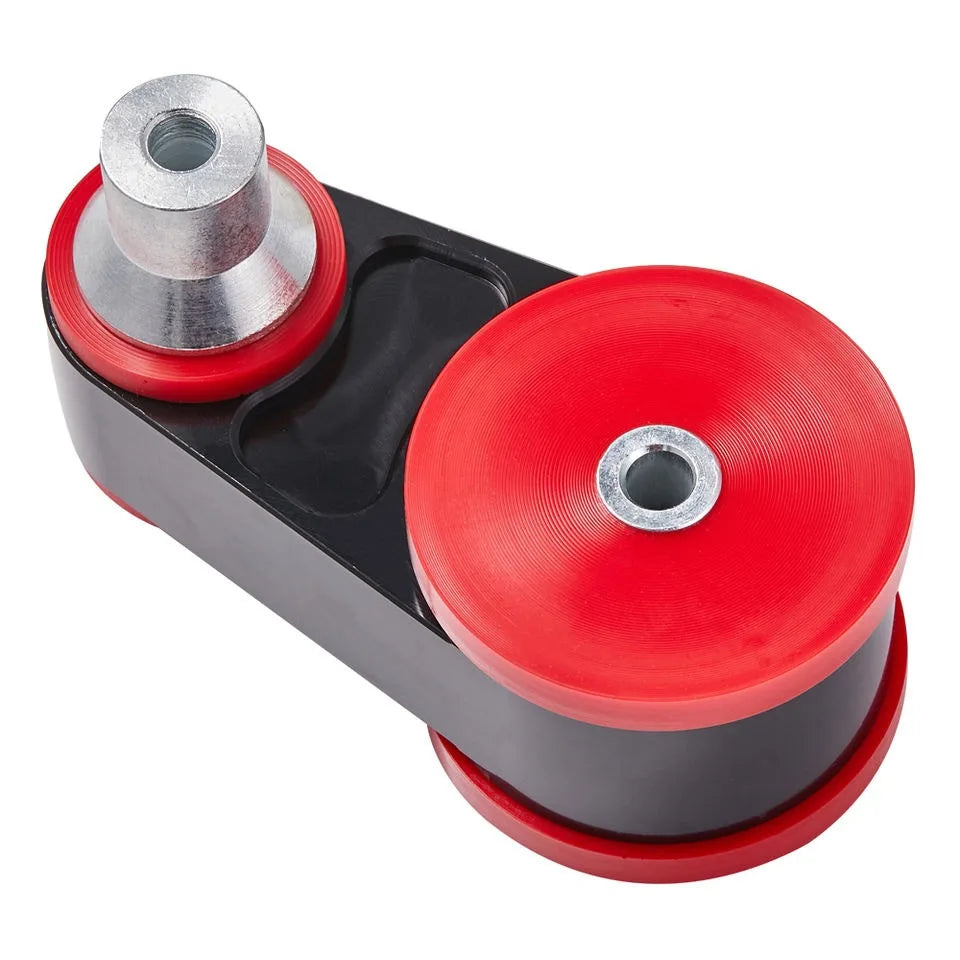 Ford Fiesta ST 2014+ / Focus Billet Aluminium Rear Engine Mount, Black and Red