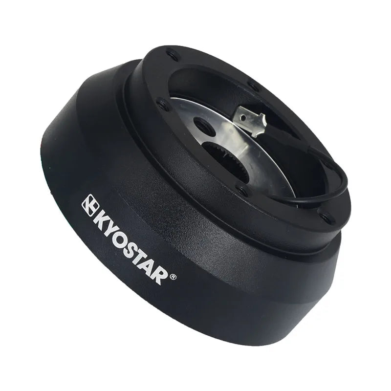 Aluminium Steering Wheel Hub Adapter Boss Kit for Chevrolet Dodge GM Buick Jeep - Black
