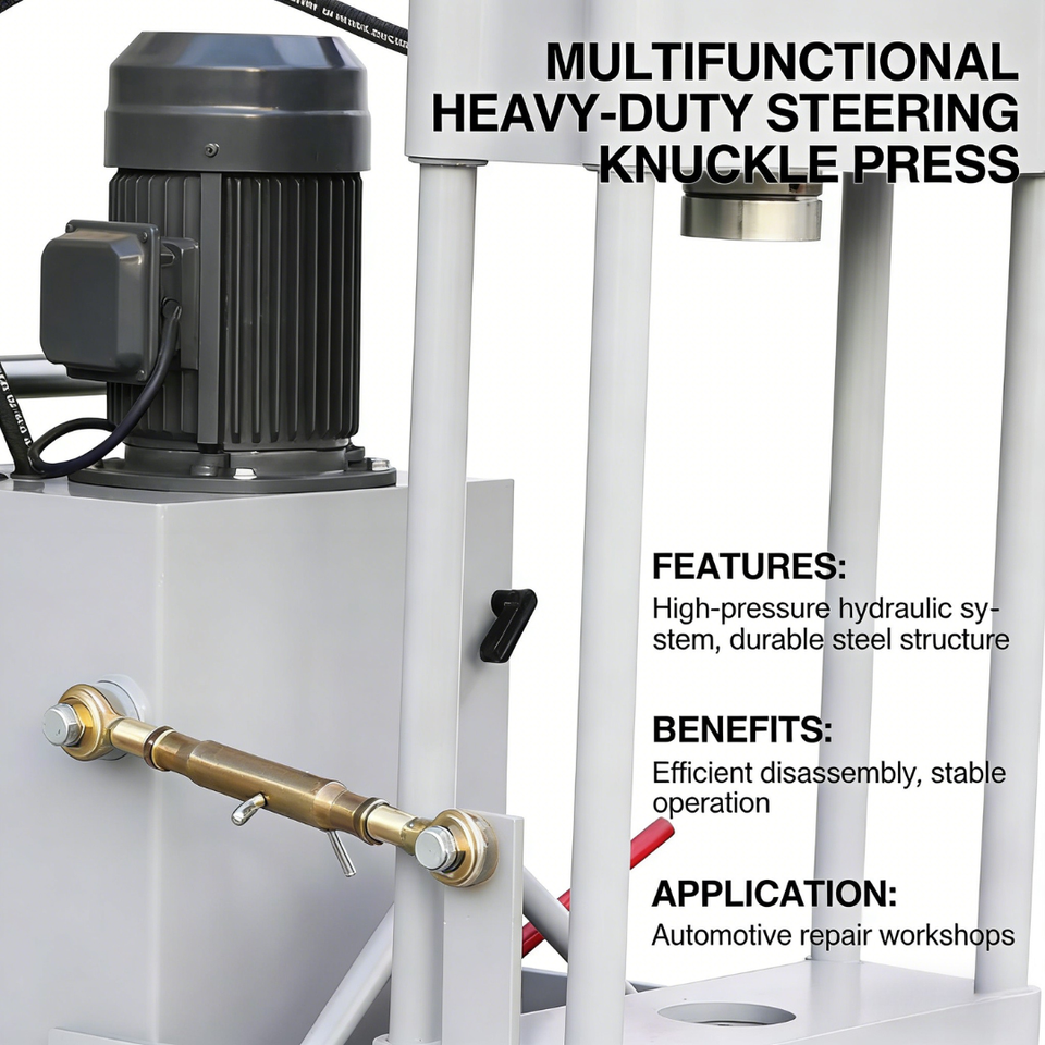 Multi-Purpose Hydraulic Disassembly Tool, Easy Operation for Heavy Duty Steering System Maintenance