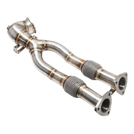 Audi RS3 8V / TT RS 8S 2015+ 2.5T EVO 3.5 inch 304 Stainless Steel Race Downpipe