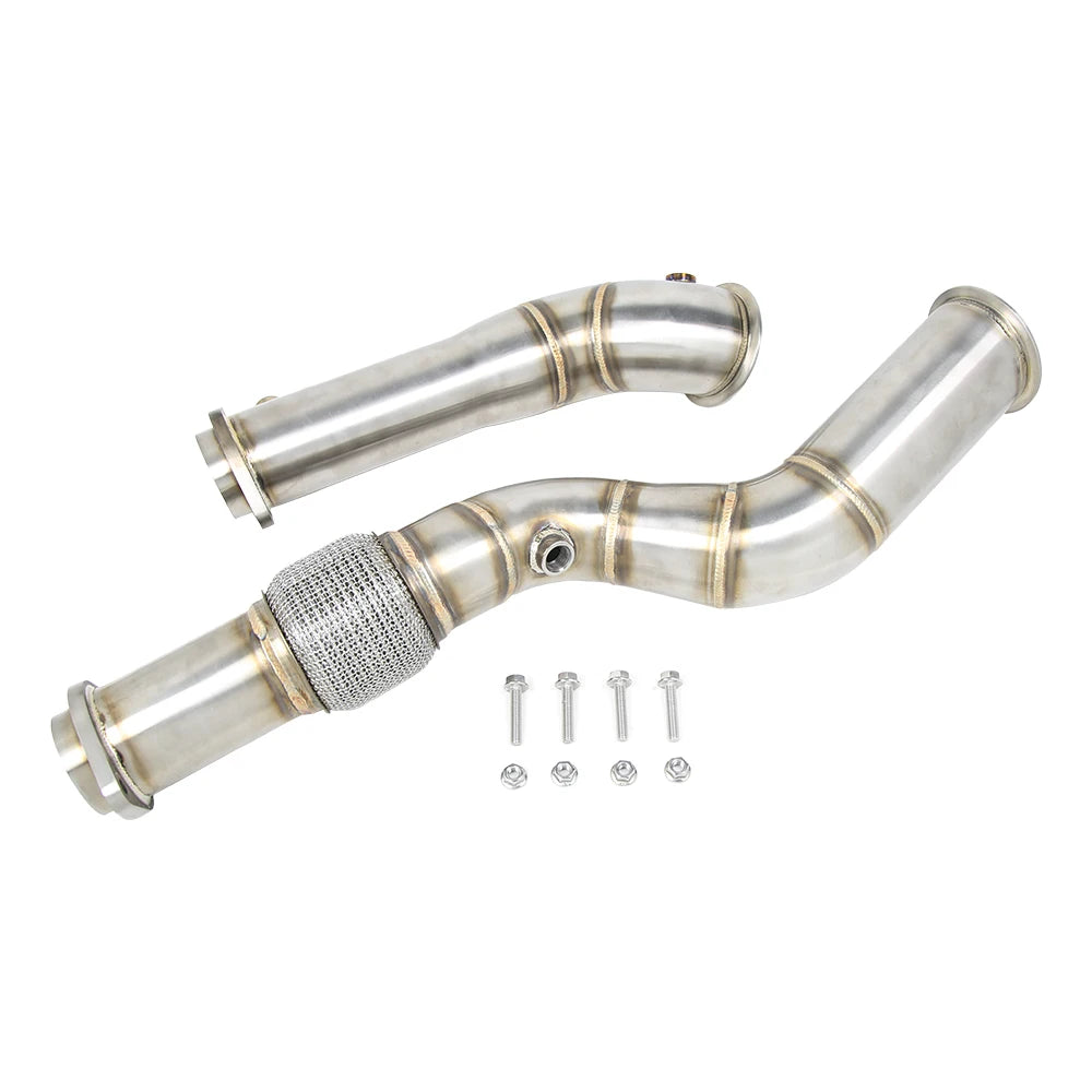 BMW G80 M3 G82 M4 S58 2020+ SS304 Stainless Steel Racing Exhaust Downpipe