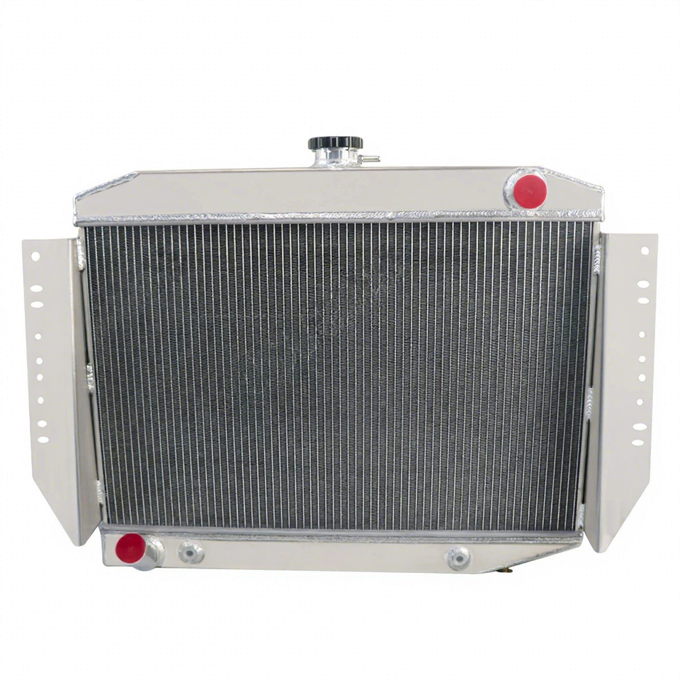 3 Row Radiator with Shroud Fan and Relay for Jeep Wagoneer/Cherokee 5.9L V8 1972-1979