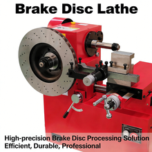 Load image into Gallery viewer, Compact C45A Brake Disc Lathe Machine Space Saving High Precision for Small and Medium Repair Shops