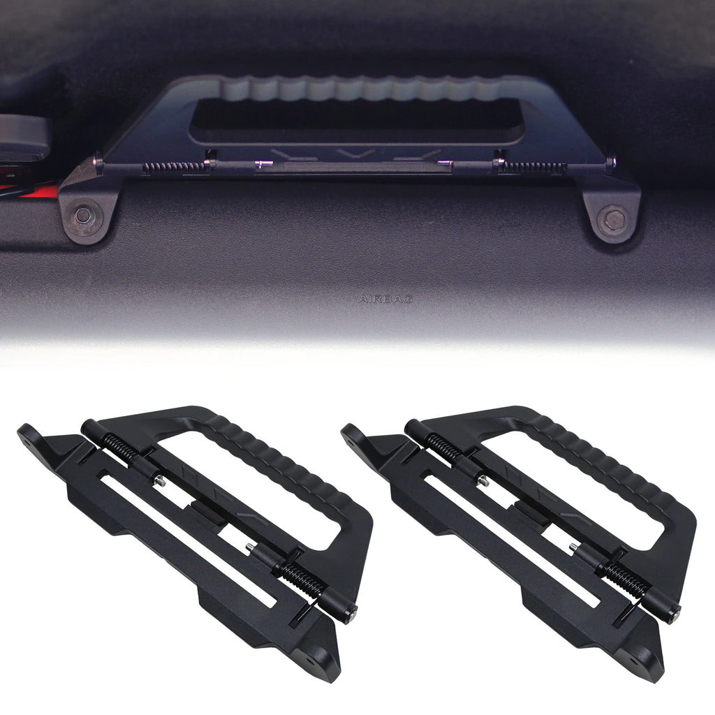 Ford Bronco 2021-2024 Aluminium Front and Rear Grab Handles Kit - Black, 2 and 4 Door