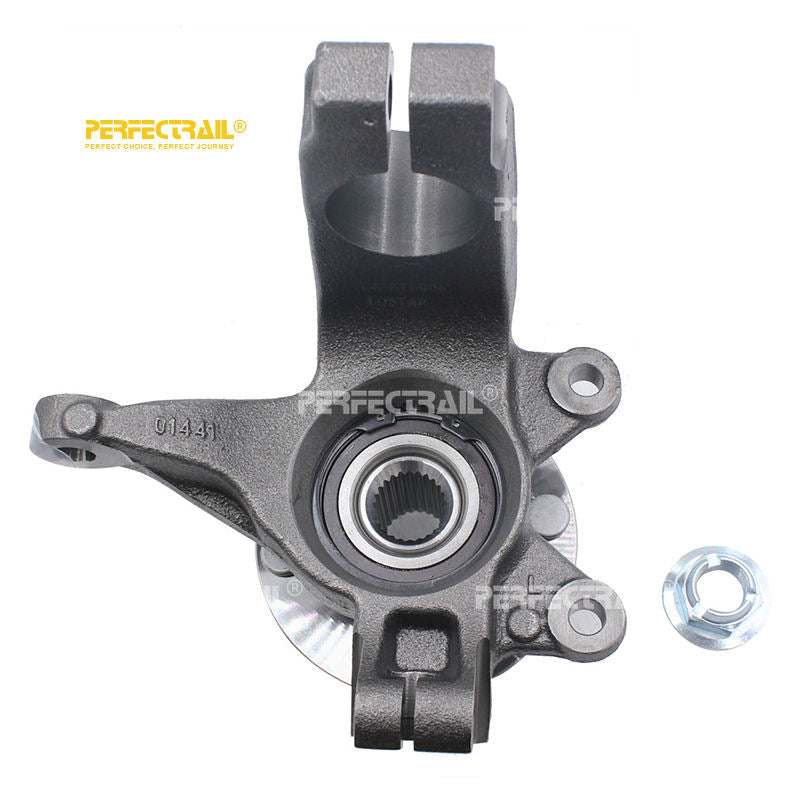 PERFECTRAIL 6S4Z3K186BA 6S4Z3K185BA Auto Parts Steering Knuckle for Ford Focus 2007-2010 7S4Z 1104-A