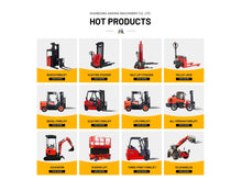 Load image into Gallery viewer, ANXING 2 Ton Manual Hydraulic Forklift