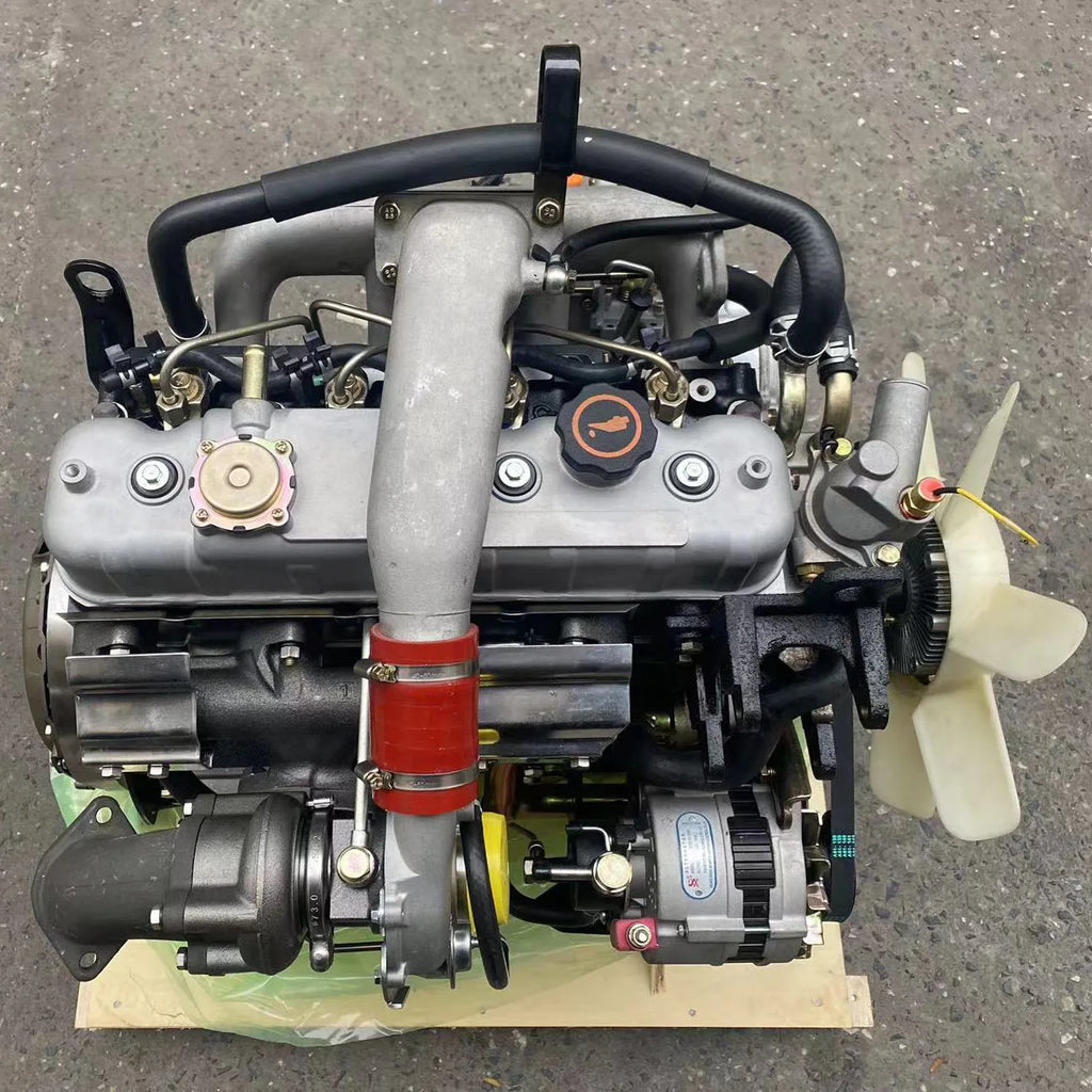 4JB1 4JB1T Engine Turbo 4 Stroke 68KW 3600RPM 2.8T Motor Diesel Engine Assembly Complete for Isuzu Pickup