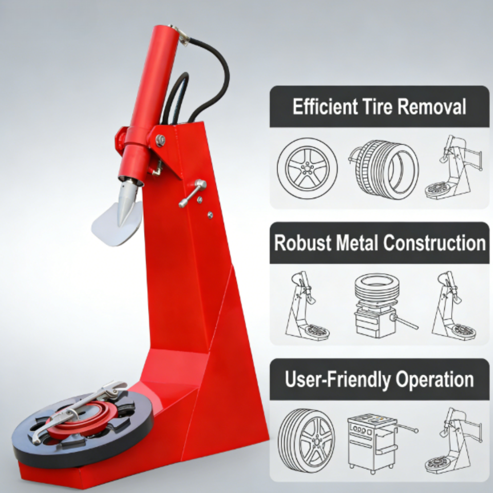 Efficient Tire Service Equipment, Easy Operation, Wide Application, Help You Save Time & Labor