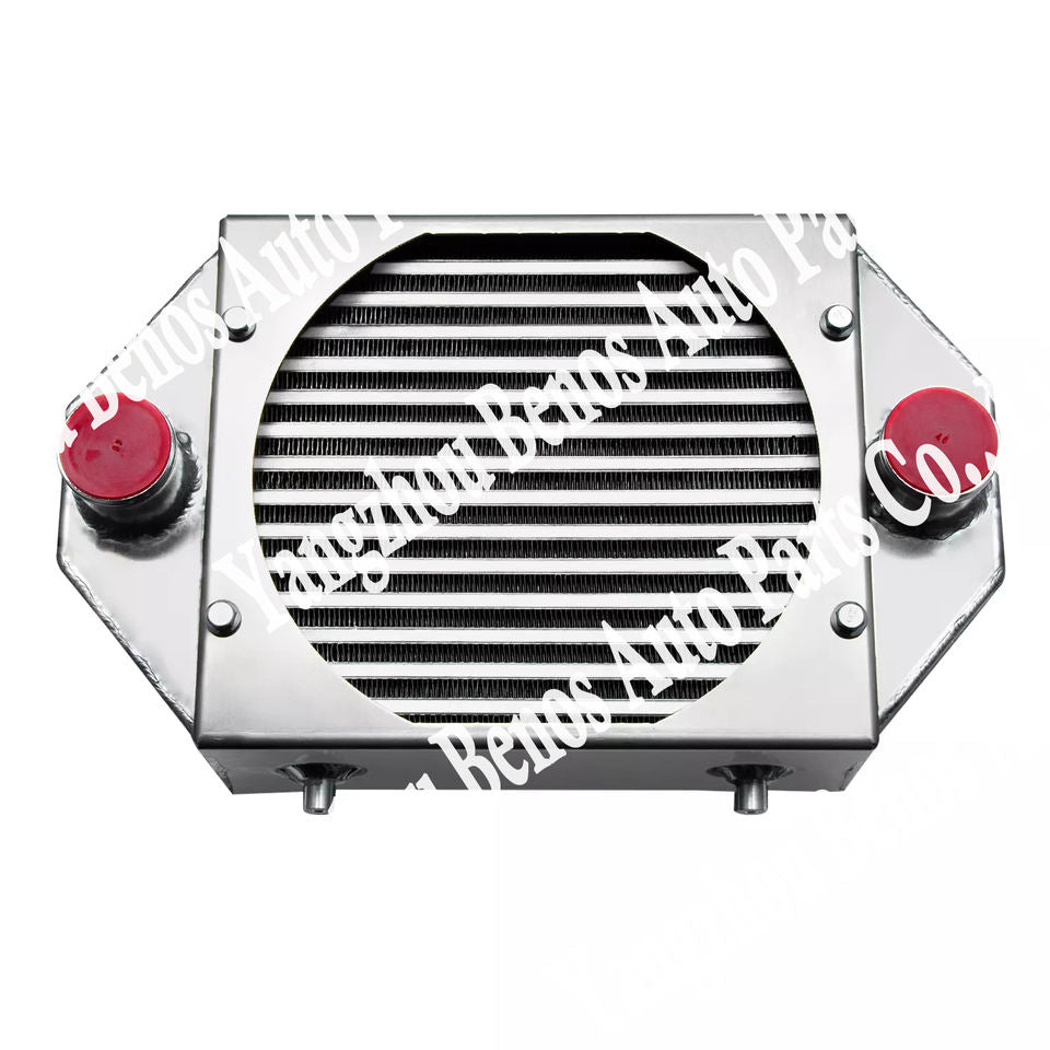 Universal Aluminum Super Cooling Intercooler 550X140X65mm for Turbo Diesel