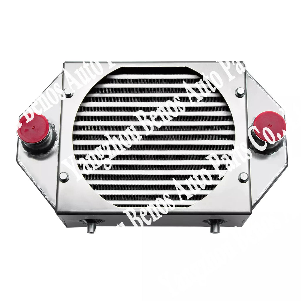 Universal Aluminum Super Cooling Intercooler 550X140X65mm for Turbo Diesel