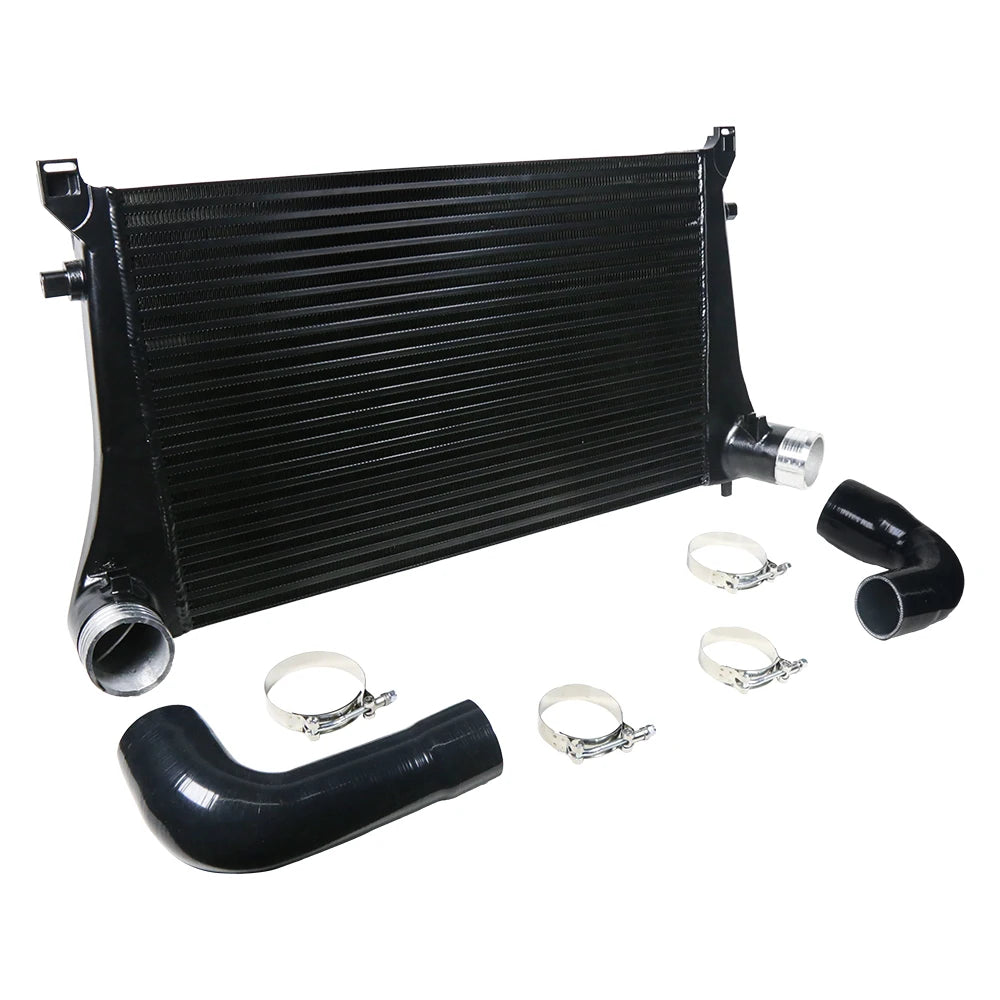 VW Golf Mk7 GTI / Golf R / Audi A3 S3 8V EA888 1.8T 2.0T Bar and Plate Intercooler Kit 70mm - Black