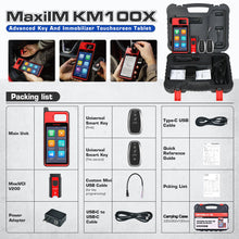 Load image into Gallery viewer, Autel MaxiIM KM100 X E Key Programing OBD2 Scanner Code Reader Automotive Key Programmer Car Diagnostic Tools Altar KM100X