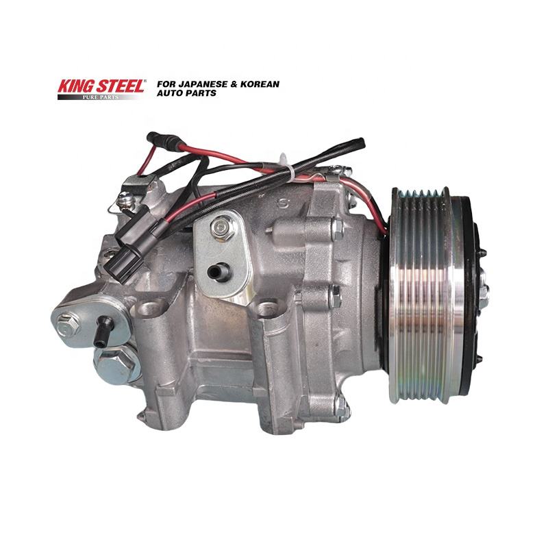 KINGSTEEL OE 38810-R1A-A01 38810R1AA01 Auto Part Electric With Pulley 6PK Car 12V Air Conditioning Compressor AC for HONDA CIVIC