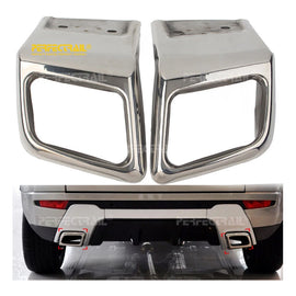LR027872 LH LR027871 RH Rear Bumper Exhaust Tube Trim Exhaust Tip for Land Rover Range Rover Evoque 2011-2019