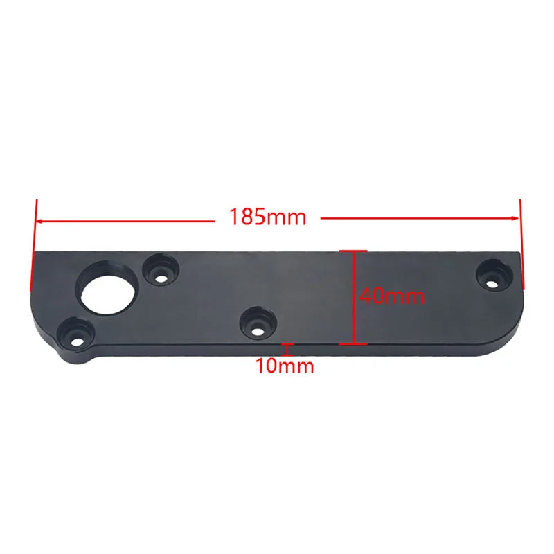 VW Golf GTI / R / Jetta MK5 MK6 & Audi A3 A4 TT 2.0T FSI Billet Aluminium PCV Delete Plate Kit - Black