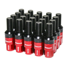 M14x1.5 Closed End Ball Seat Lug Bolts for Mercedes-Benz - Black, Red, Purple