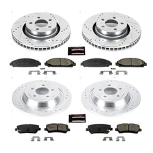 Load image into Gallery viewer, Ford Mustang Performance Brake Rotor and Pad Kit | Front &amp; Rear