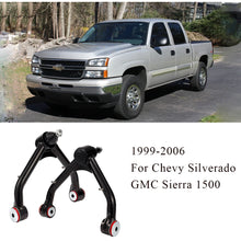 Load image into Gallery viewer, Chevrolet Silverado / GMC Sierra 1999-2006 Front Upper Control Arms for 2-4 inch Lift - Black