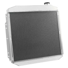 Load image into Gallery viewer, 4 Row Aluminum Radiator for 1953-56 Ford F100 F150 F250 F350 Pickup Truck